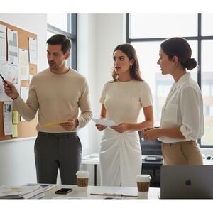 DO+BE Creamy White Satin Knot Front Midi Skirt Womens Sz Sm NEW Elegant Preppy